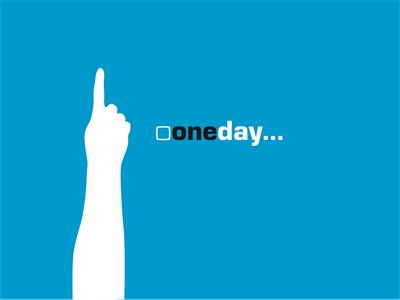 one